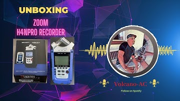 Zoom H4nPro recorder unboxing in 2022
