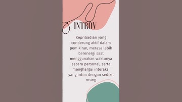 Ekstrovert atau Introvert, kamu yang mana?