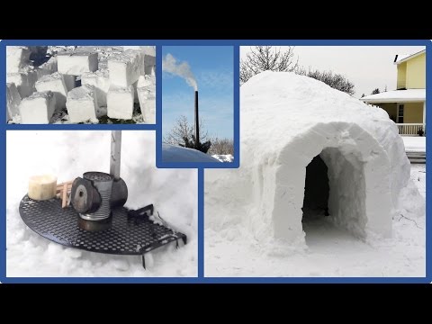 How to build an Igloo in your backyard