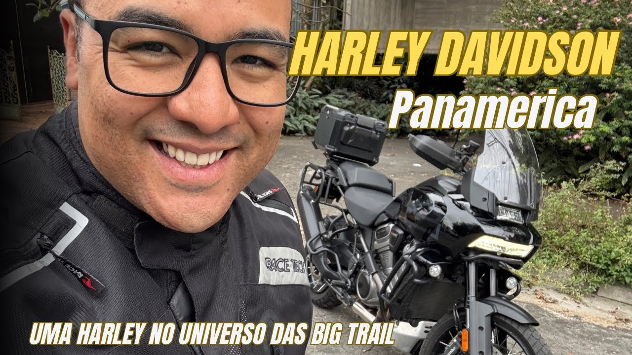 HARLEY DAVIDSON PANAMERICA 2025: tecnologia das BIG TRAIL com uma pegada vintage