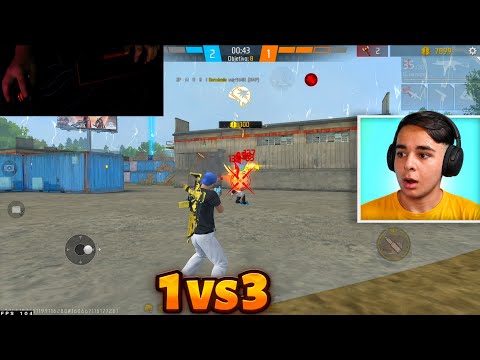 Free Fire 1v3 PC Custom Handcam 💀