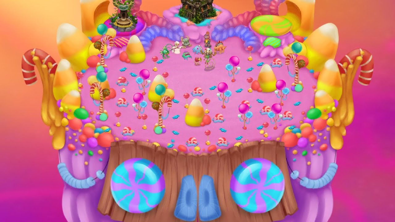 Just a normal My Singing Monsters Candy Island Song YouTube