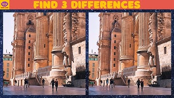 【Find the Difference】 Brain Game Puzzle " Málaga" 112