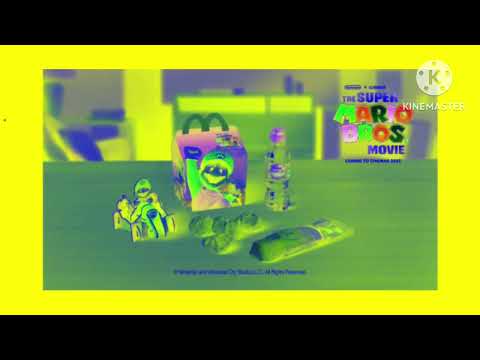 McDonald’s Happy Meal UK The Super Mario Bros Movie Advert 2022 Effects