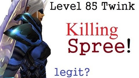 Theyzha - Level 85 Combat Rogue Twink PvP - MoP Patch 5.1.5