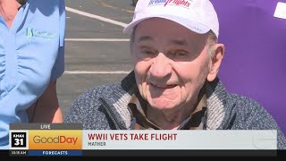 WWII vets take flight! 10am