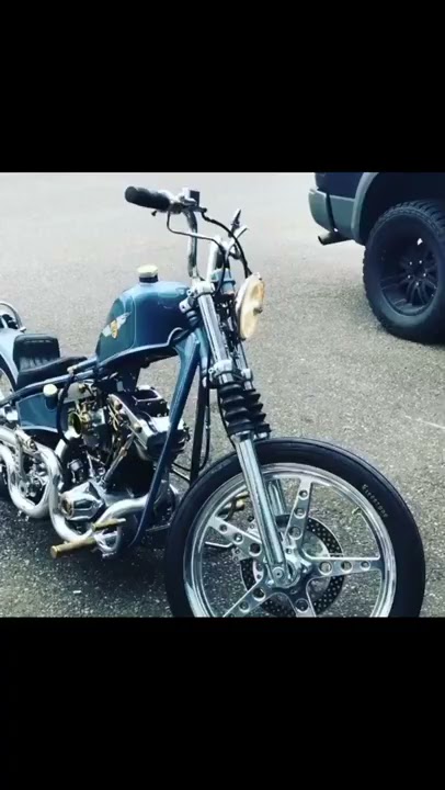 motor harley suara knalpotnya seperti langkah kuda