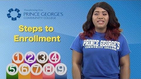 PGCC Steps to Enrollment - Register Today!