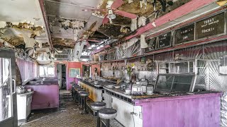 The Abandoned 1950's Pink Diner that was left behind Mysteriously