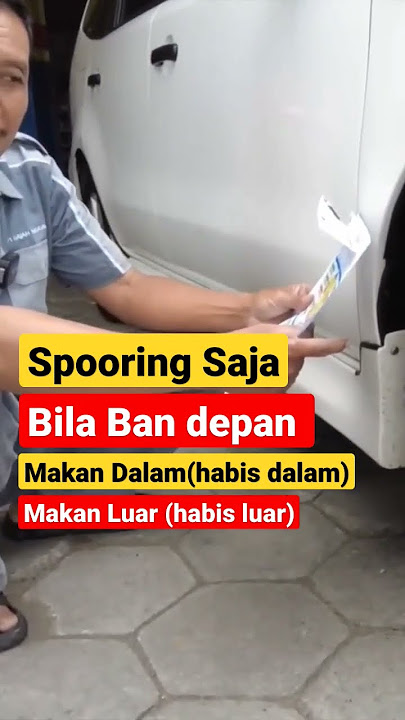 Kenapa Ban depan makan dalam atau makan luar