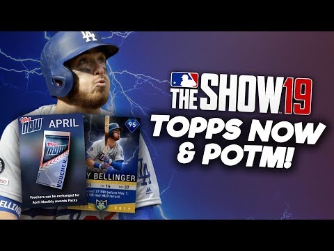 Topps Now & April Player of the Month Cards Revealed! MLB The Show 19 Diamond Dynasty
