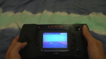 Atari Lynx - System tour and game demonstration (Part 1)