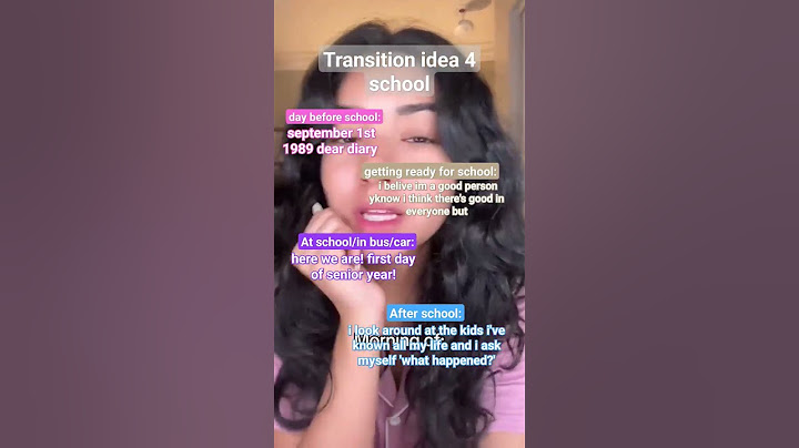 Transition Idea b4 school starst! 🚸 #aesthetic #transition #ideas #school #tips #advice