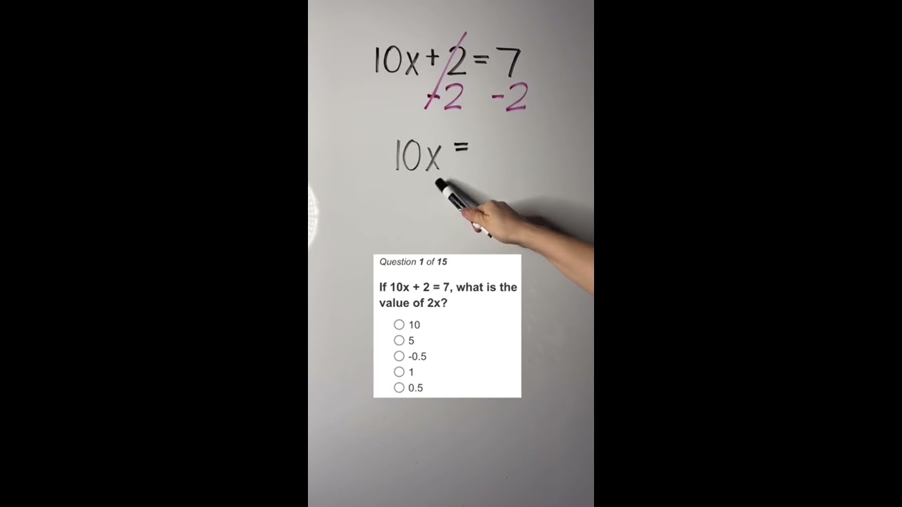 GED Math Practice Ex 1 Gedmath Silentmath Wordproblems