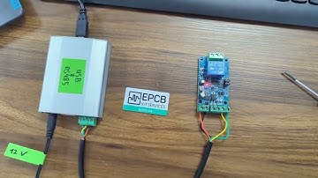 Mạch 1 Relay 1 Opto Giao Tiếp RS485 Modbus RTU kết nối PLC