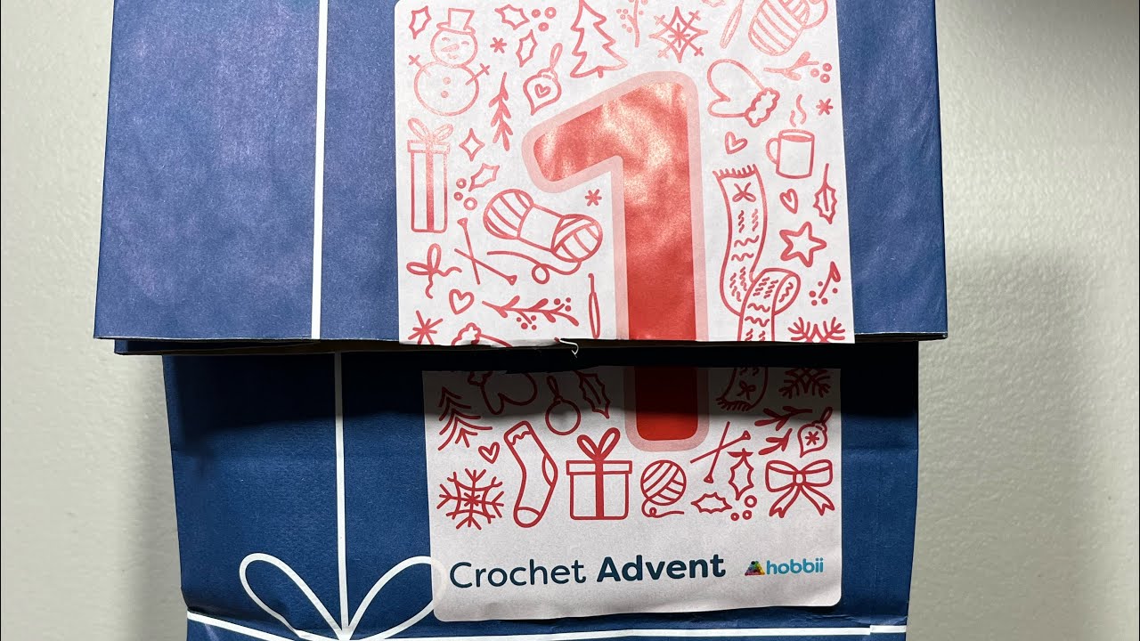 Hobbii CROCHET Advent CAL 2023…Week 1 reveal! ‼️