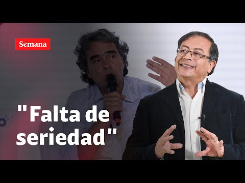 "Me da MUCHA PENA": Sergio Fajardo a Petro por hablar de "crimen cuántico" | Semana noticias