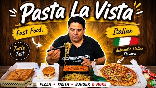 🍝 Pasta La Vista! Italian Fast Food Taste Test 😋 | Pizza, Pasta & More