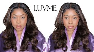 GORGEOUS CHESTNUT BROWN SILKY STRAIGHT GLUE LESS WIG | LUVME HAIR