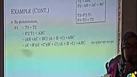Logic Design - Lecture 6 - Part2 (After Break)