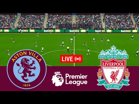 [LIVE] Aston Villa vs Liverpool Premier League 23/24 Full Match 