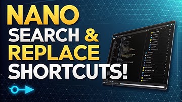 How to Search & Replace in Nano Editor