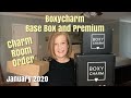 Boxycharm Base and Premium | January 2021 | Charm Room Order