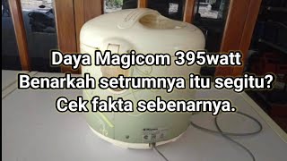 Is the Magicom really 395 watts of electricity Check the facts. Is it more wasteful or more econ...
