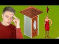 The Sims 1 but it's my sim's first time outside