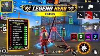 Legend Hero Panel v3.0 – Free Fire Aimbot, Auto Headshot & Wall Hack Gameplay
