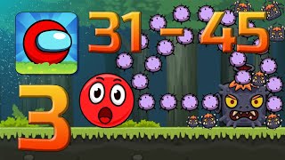 Roller Ball 7 - Bounce Ball All levels 31 - 45 Boss Android iOS screenshot 2