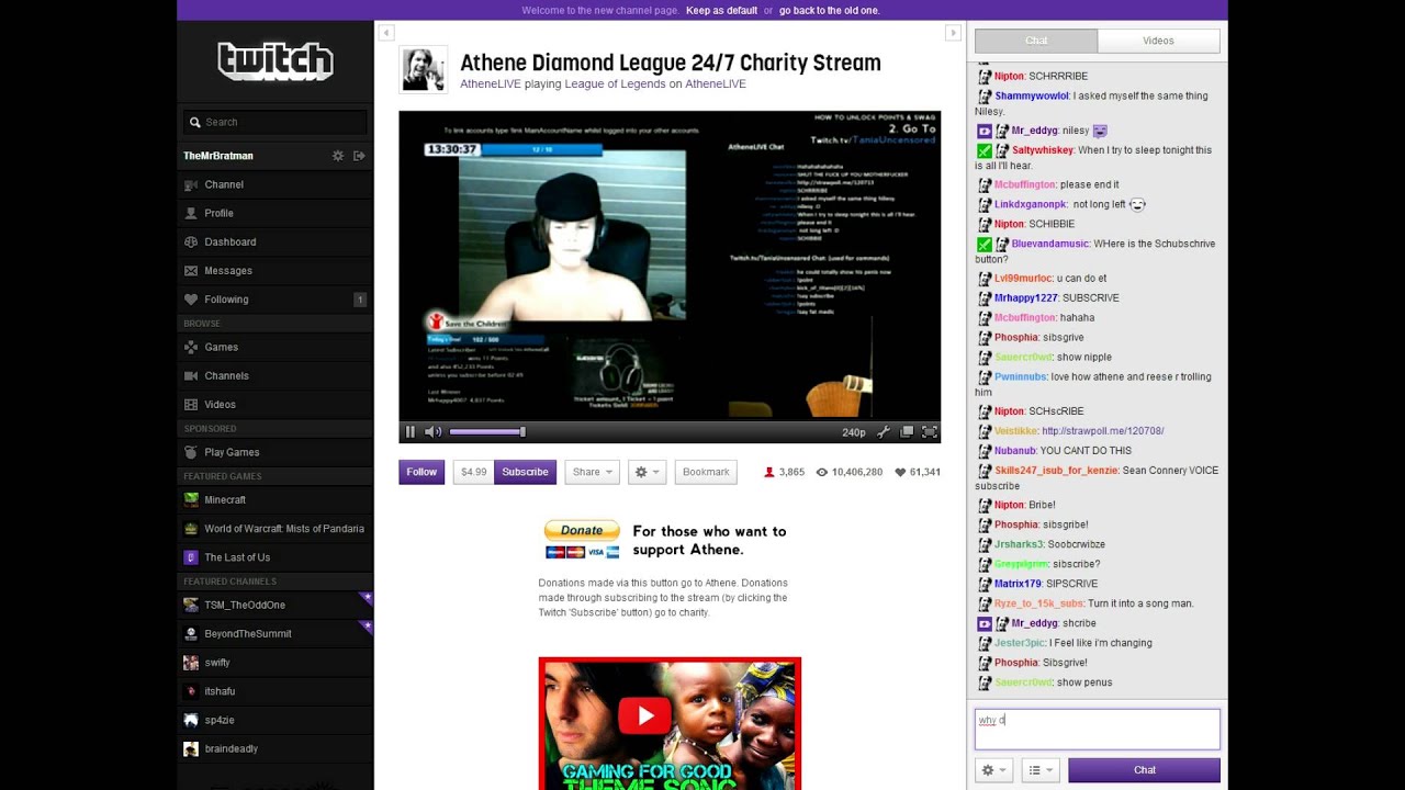 Athene Trolling Kid!!!