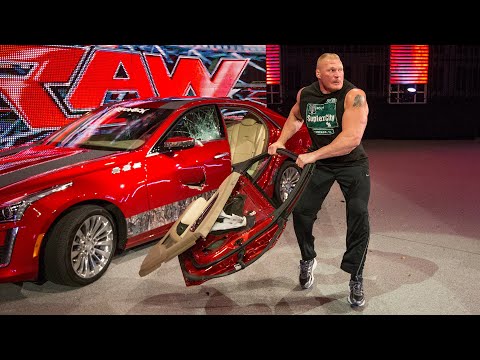 brock-lesnar's-craziest-moments:-wwe-playlist