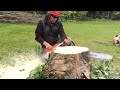 Stump grinding with the husqvarna sg13