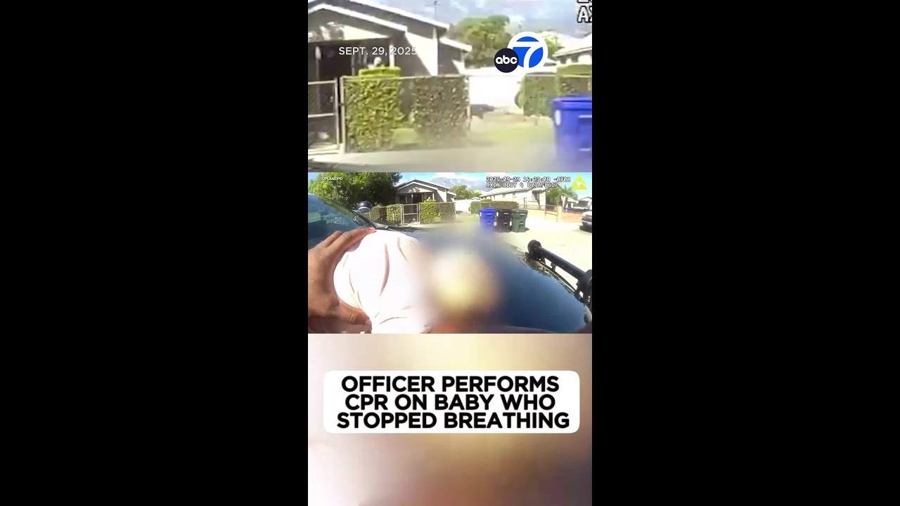 Officers save baby who stopped breathing in Upland