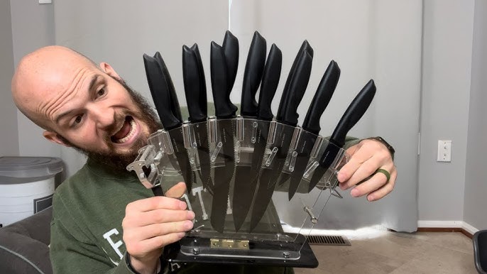 Home Hero 17 pcs Kitchen Knife Set - Full Review & Demo 