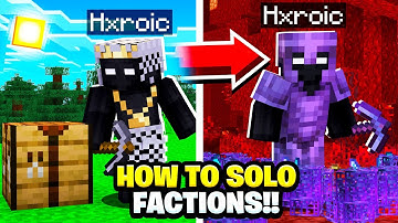 HOW TO FACTIONS... AS A SOLO w/ NO RANK! (DEFAULT RANK) **TOP RANK GIVEAWAY**