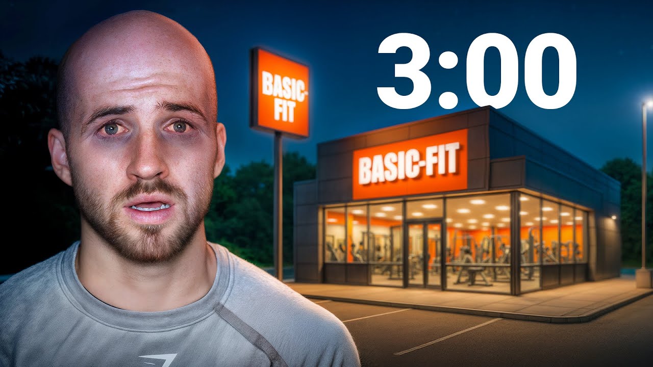 Ik ging 24 UUR Lang Sporten in de Basic-Fit (Zonder slaap!)