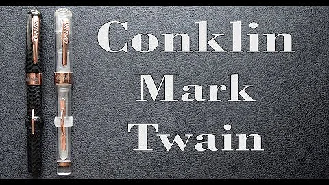 Conklin Mark Twain Review...and a giveaway