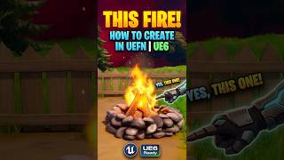 UEFN VFX Tutorial | Make FIRE (UE6 Ready) 🔥