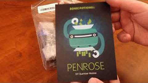 Sonic Potions - Penrose Quantizer - Build/Demo - Midiverse - TV