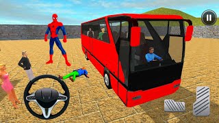 Uphill Indian Bus Driving Simulator - Offroad Tourist Bus Games - Android Gameplay #8 screenshot 4