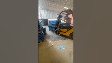 Tiles loading for export in container #tiles #loading #container #export #factory #manufacturing #yt