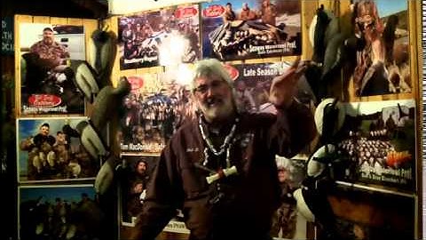 Tip on Flagging Canada Geese- Capt. Bill Saiff III demonstrates how the SWP team flags!