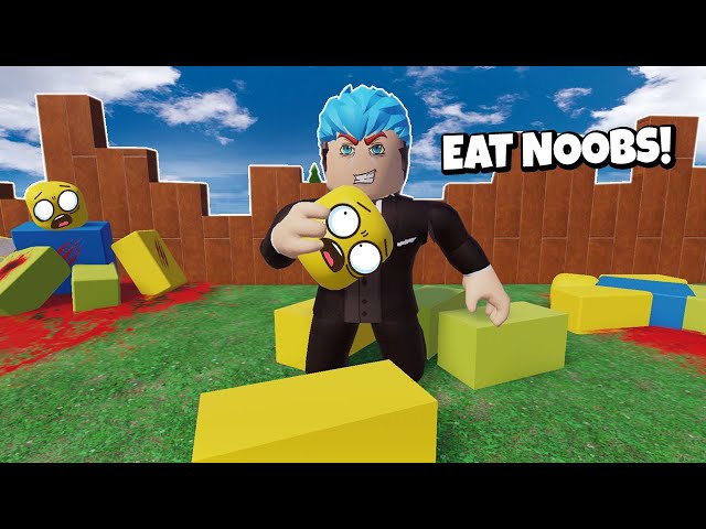 I EAT NOOBS ONLY FOR 24 HOURS! | Roblox | SUMAKIT ANG TIYAN KAKAKAEN class=