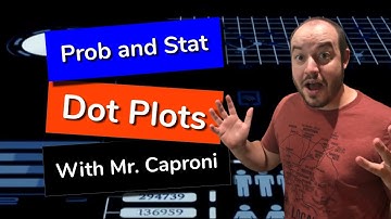 How to create a Dot Plot - Prob/Stat