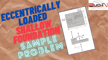 Ultimate Bearing Capacity for Eccentrically Loaded Shallow Foundation (Sample Problem) 2