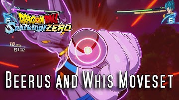 Dragon Ball Sparking ZERO Beerus and Whis Moveset