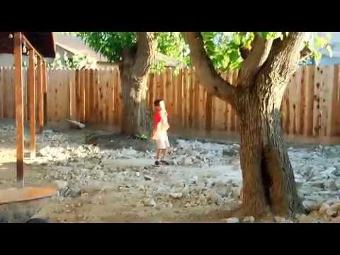 Dad Tony Izzo and Markis Izzo Breaking Up Concrete Back Patio Parts 1 to 8
