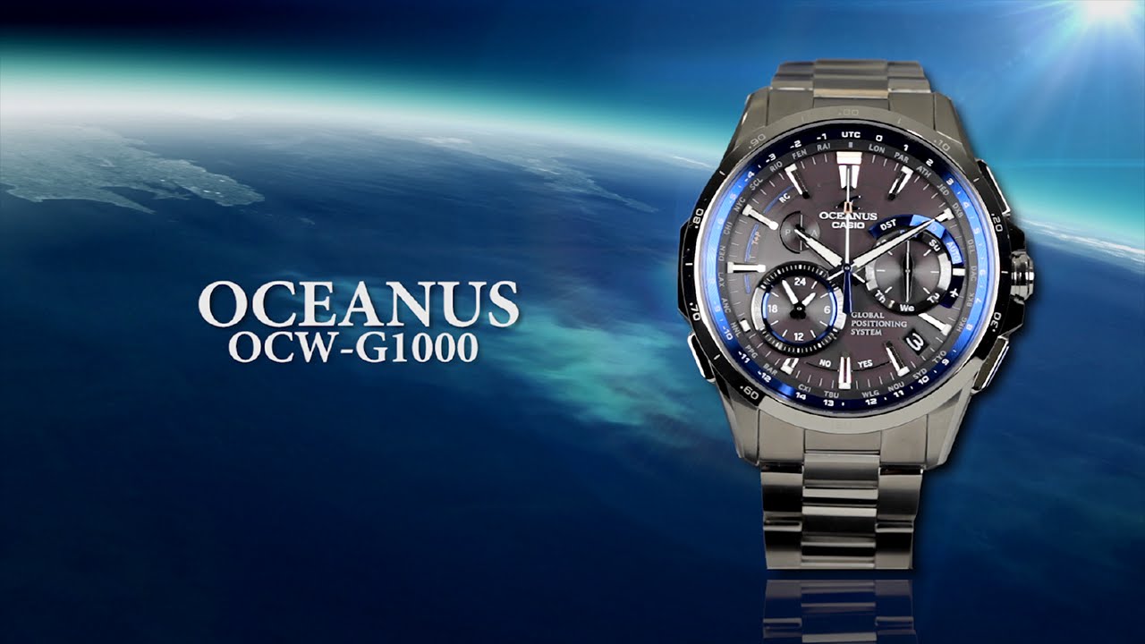 CASIO OCEANUS OCW-G1000 product video